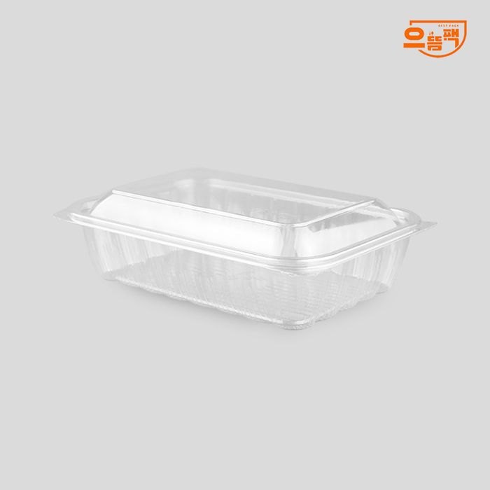 28호 샐러드 과메기 용기 400개 세트 (투명/PET)