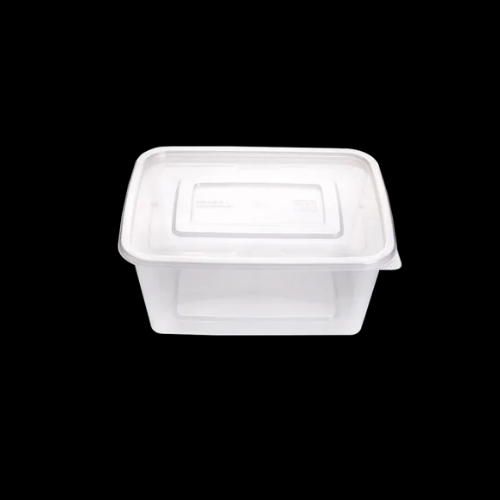 직사각 밀폐용기 2.7L 200개 세트(투명/PP/BW)