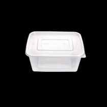 직사각 밀폐용기 2.7L 200개 세트(투명/PP/BW)