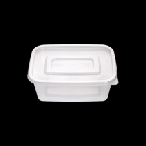 직사각 밀폐용기 1.1L 400개 세트(투명/PP/BW)