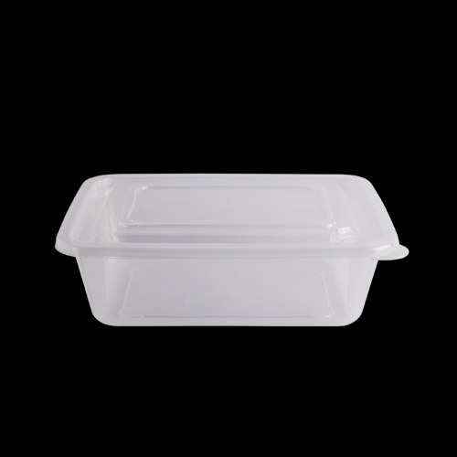 다용도 사각용기 (중) 2.5L 100개 세트 (투명/PP/BW)