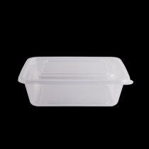 다용도 사각용기 (중) 2.5L 100개 세트 (투명/PP/BW)