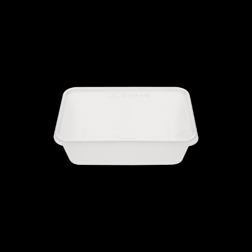 사각죽용기 소 650ml 500개 세트 (내츄럴/PP/BW)