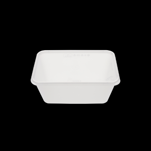 사각죽용기 특대 1000ml 500개 세트 (내츄럴/PP/BW)