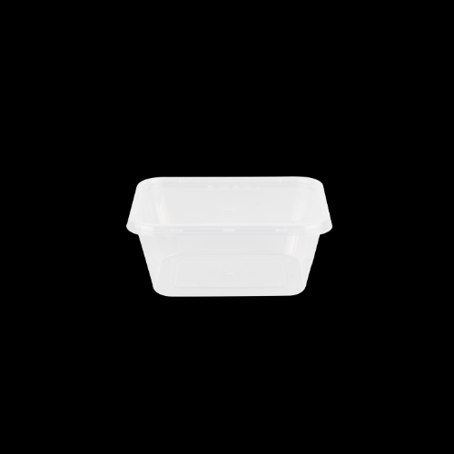 B400s(사각반죽용기400) 500개 세트 (투명/PP/BW)