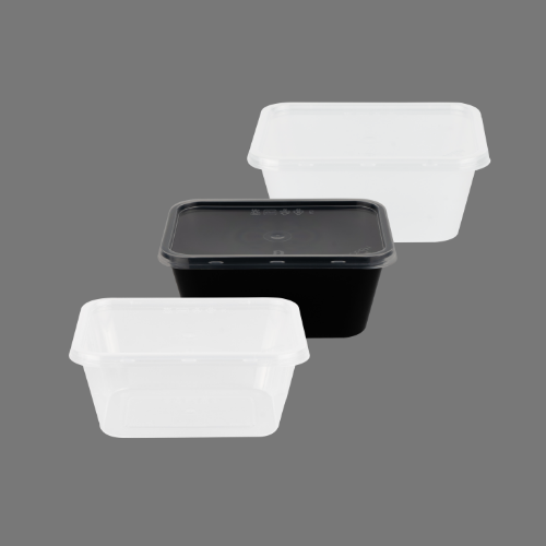 B400s(사각반죽용기400) 500개 세트 (내추럴/PP/BW)