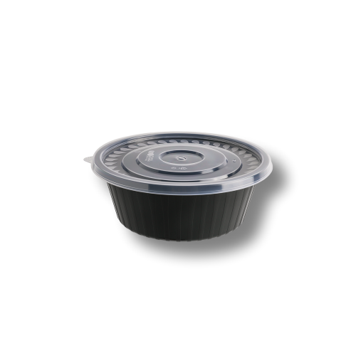 195파이 (중)1250ml 300개세트(검정/PP/BW)