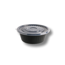 195파이 (중)1250ml 300개세트(검정/PP/BW)