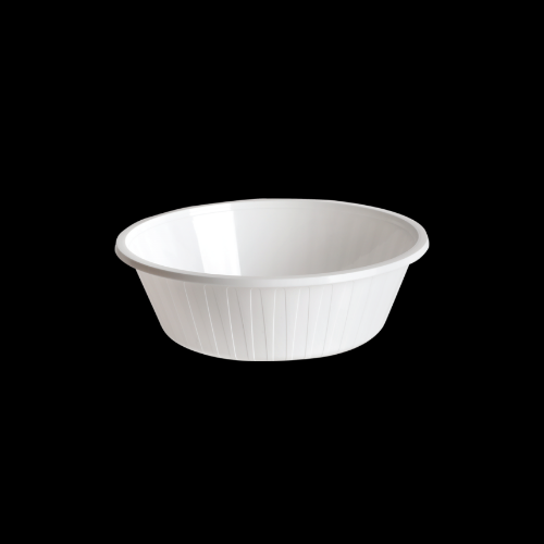 중화면용기 중 1.5L 400개 (백색/PP/BW)