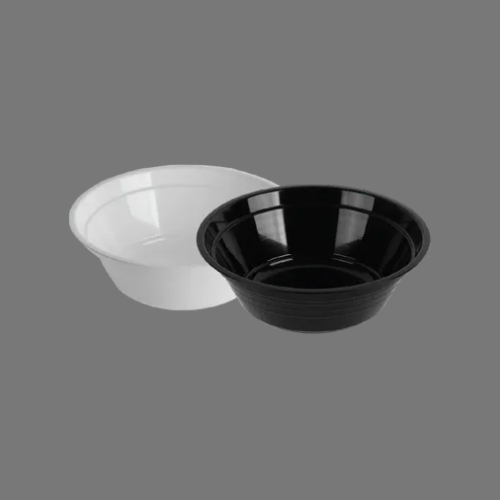 다회용 우동용기(특대)1.5L 400개 세트 (검정/PP/BW)
