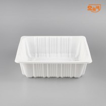 23197 실링용기 600개 (백색/PP/AJ)