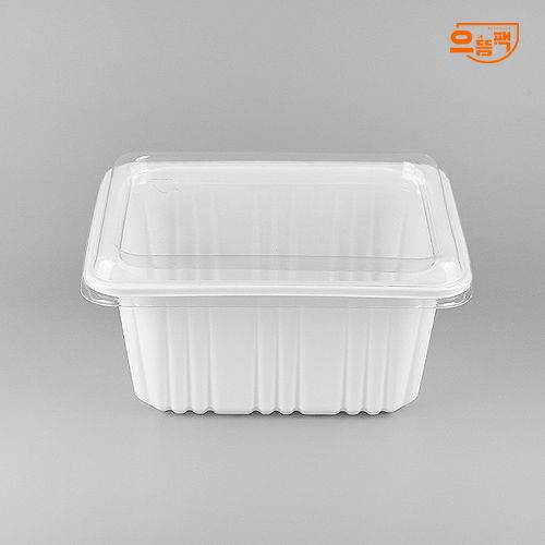 12157 실링용기 900개 (백색/PP/AJ)