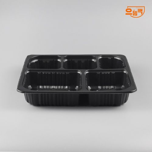 23194-5A 실링용기 600개 (검정/PP/AJ)