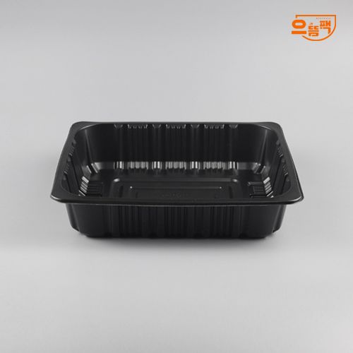 23195 실링용기 600개 (검정/PP/AJ)