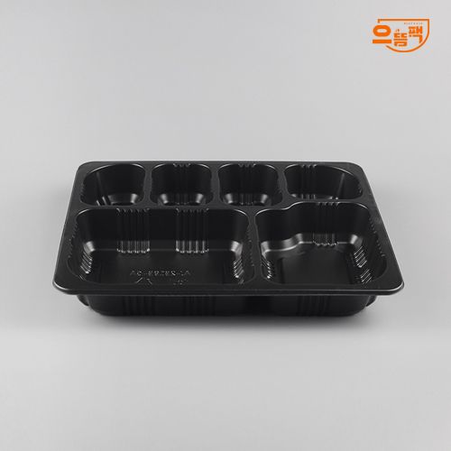 23193-6A 실링용기 600개 (검정/PP/AJ)