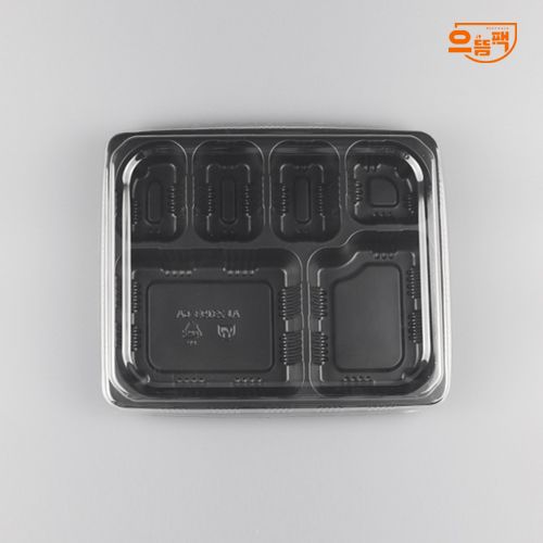 23193-6A 실링용기 600개 (검정/PP/AJ)