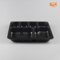 23193-6A 실링용기 600개 (검정/PP/AJ)