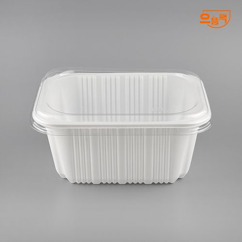 19159 실링용기 600개 (백색/PP/AJ)