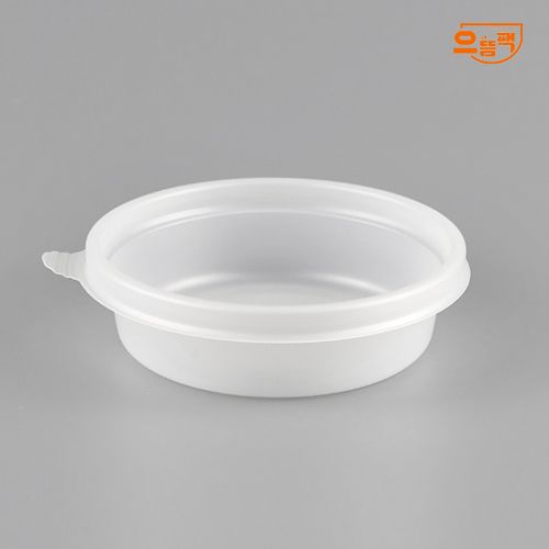 원형죽용기 특소 600개 세트 (반투명/PP/AJ)