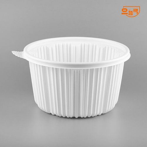 225Ø 탕용기 대 200개 세트 (백색/PP/AJ)