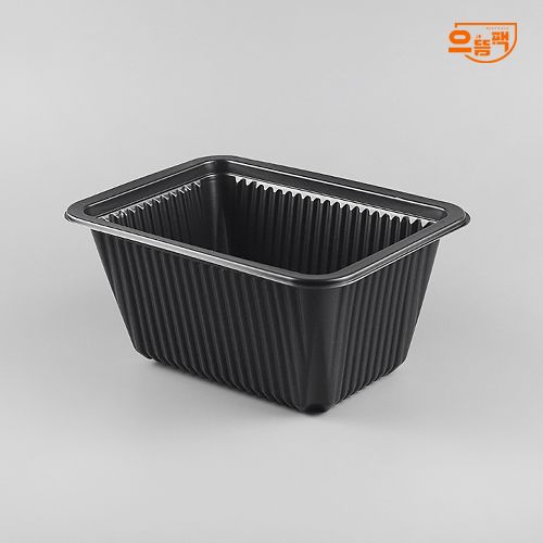 19149 실링용기 600개 (검정/PP/AJ)