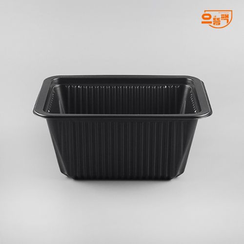 19149 실링용기 600개 (검정/PP/AJ)