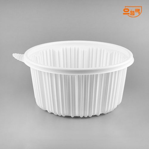 225Ø 탕용기 중 200개 세트 (백색/PP/AJ)