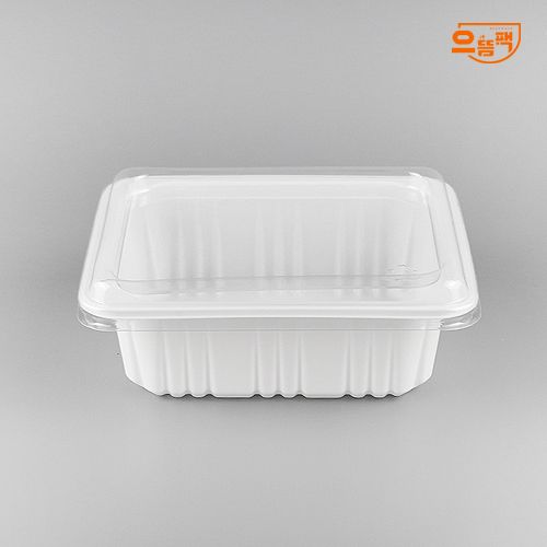 12155 실링용기 900개 (백색/PP/AJ)