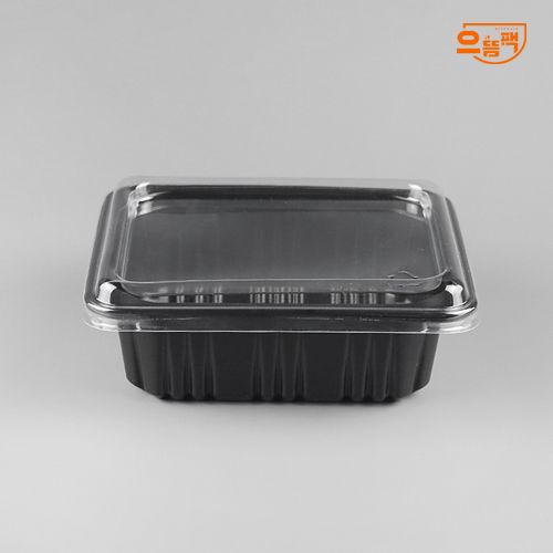 12155 실링용기 900개 (검정/PP/AJ)