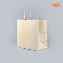 쇼핑백 트위스트 중 200장 (크라프트/종이/AJ)