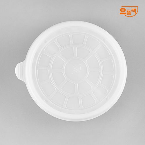 158Ø 탕용기 3칸 300개 세트 (백색/PP/AJ)