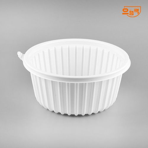 195Ø 미니탕용기 대 200개 세트 (백색/PP/AJ)