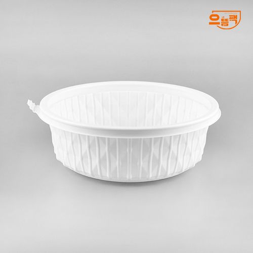 195Ø 미니탕용기 소 200개 세트 (백색/PP/AJ)