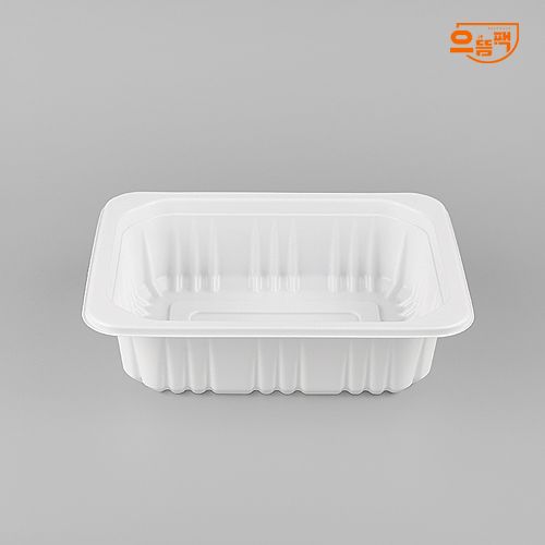 12154 실링용기 900개 (백색/PP/AJ)