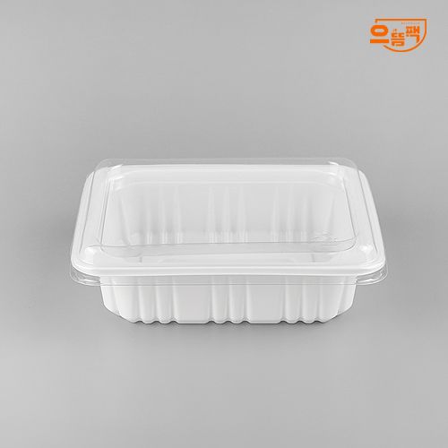 12154 실링용기 900개 (백색/PP/AJ)