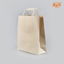 쇼핑백 플랫 특대 200장 (크라프트/종이/AJ)