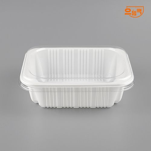 19156 실링용기 600개 (백색/PP/AJ)