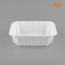 19156 실링용기 600개 (백색/PP/AJ)