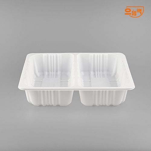 23195-2B 실링용기 400개 (백색/PP/AJ)