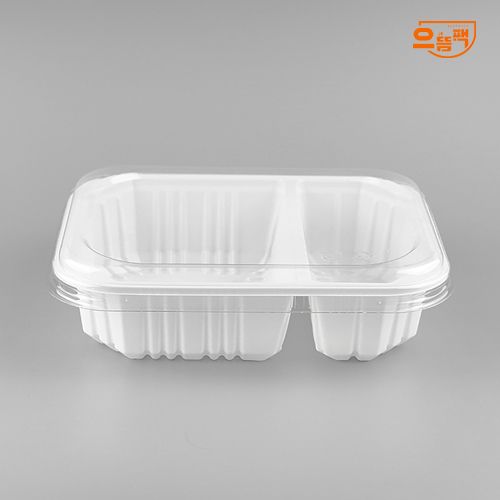 19155-2A 실링용기 600개 (백색/PP/AJ)