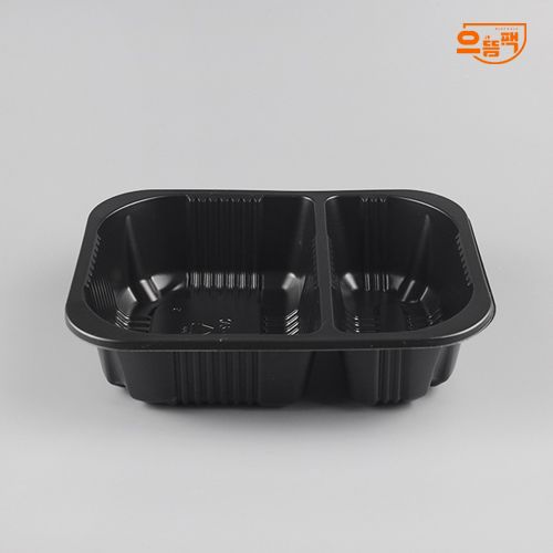 19155-2A 실링용기 600개 (검정/PP/AJ)