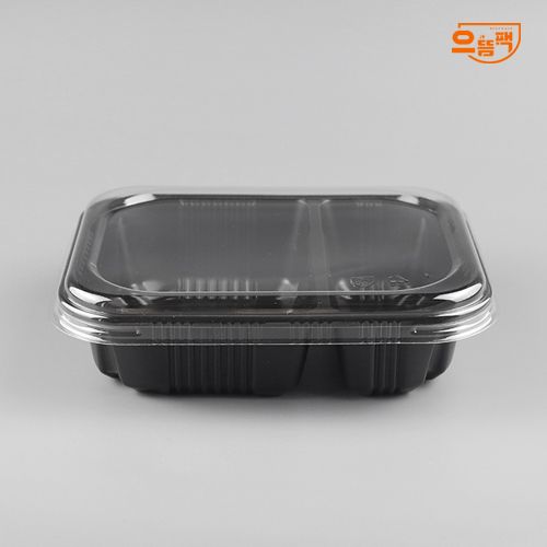 19155-2A 실링용기 600개 (검정/PP/AJ)