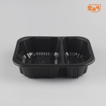 19155-2A 실링용기 600개 (검정/PP/AJ)