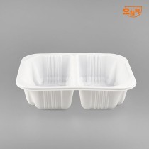 19155-2B 실링용기 600개 (백색/PP/AJ)