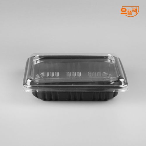 12153 실링용기 900개 (검정/PP/AJ)