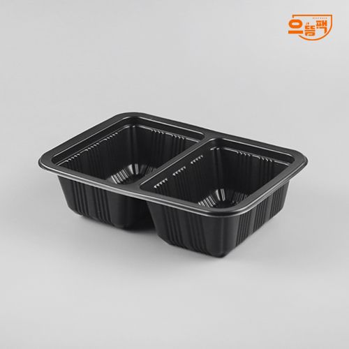 19145-2B 실링용기 600개 (검정/PP/AJ)