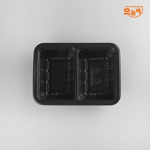 19145-2B 실링용기 600개 (검정/PP/AJ)