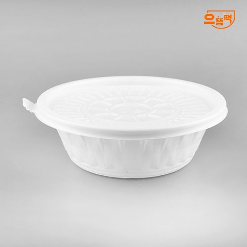 195Ø 미니탕용기 미니 200개 세트 (백색/PP/AJ)