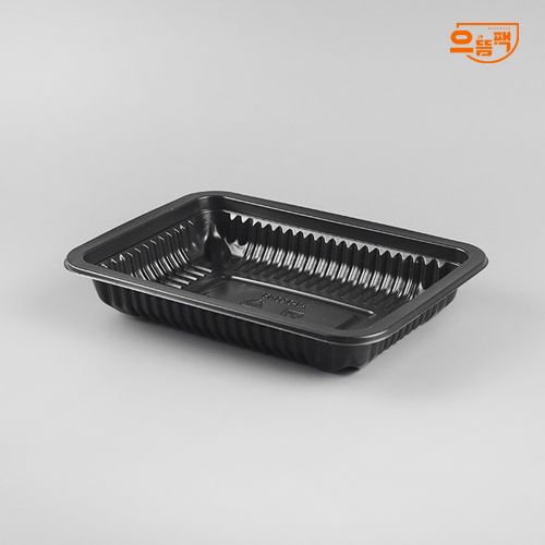 19143 실링용기 800개 (검정/PP/AJ)