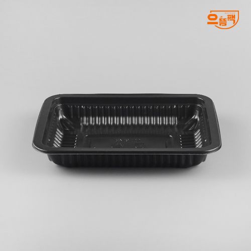 19143 실링용기 800개 (검정/PP/AJ)